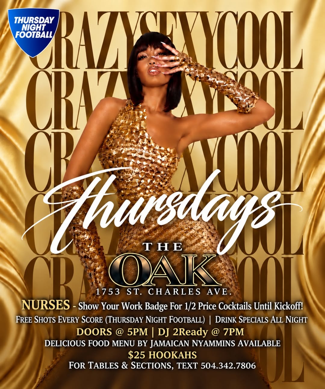 Thursday Night Football at The Oak