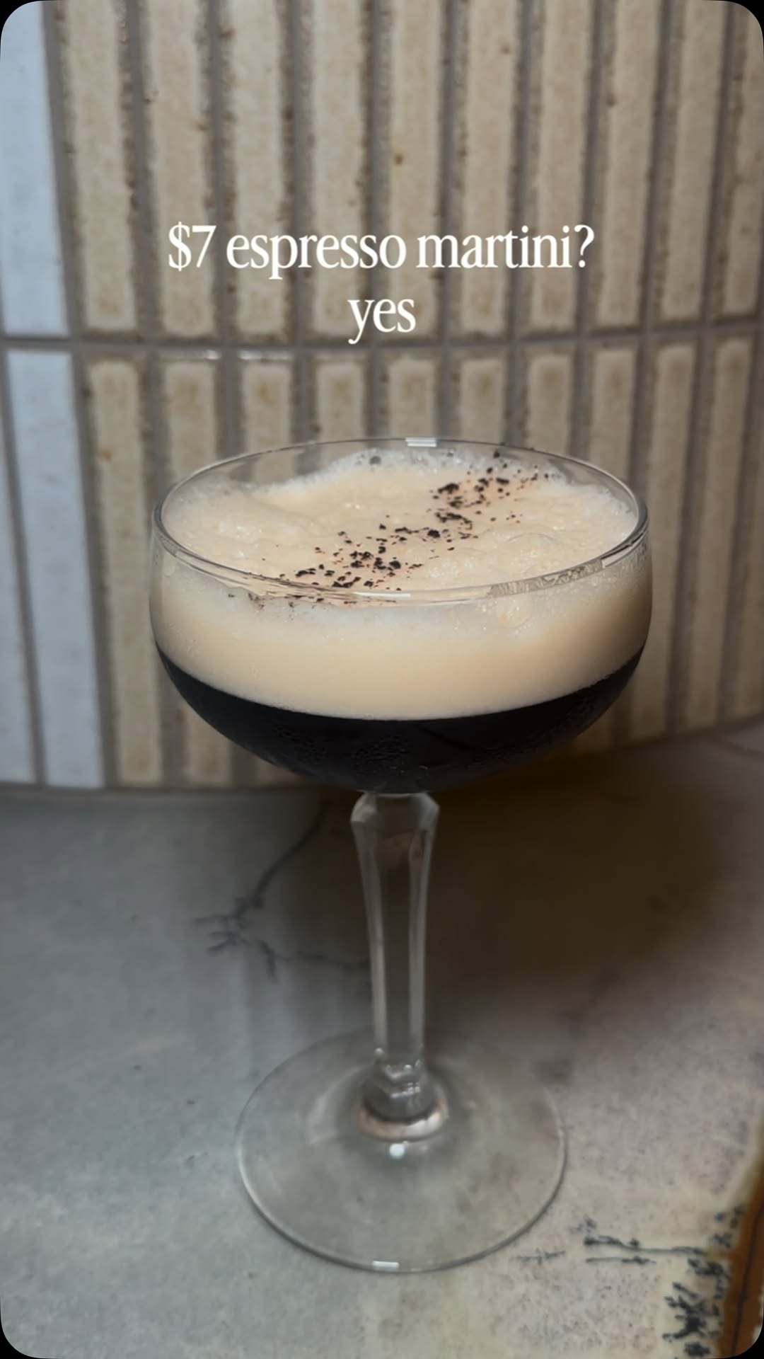 National Coffee Day Espresso Martini Happy Hour