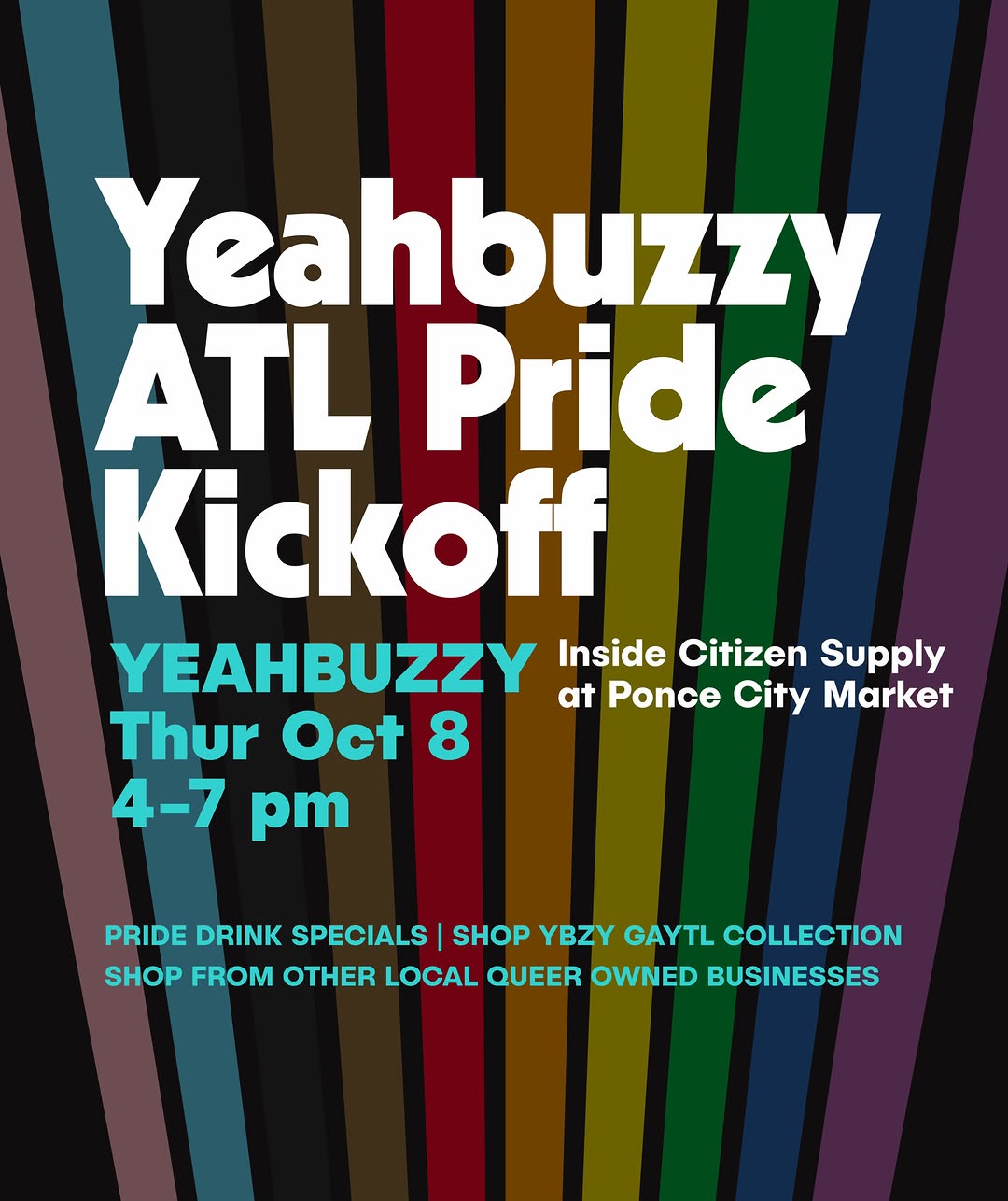 Kickoff Atlanta Pride at YEAHBUZZY's Shop
