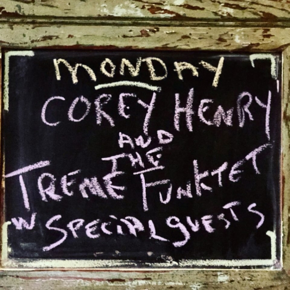 Corey Henry Treme Funktet Monday Night
