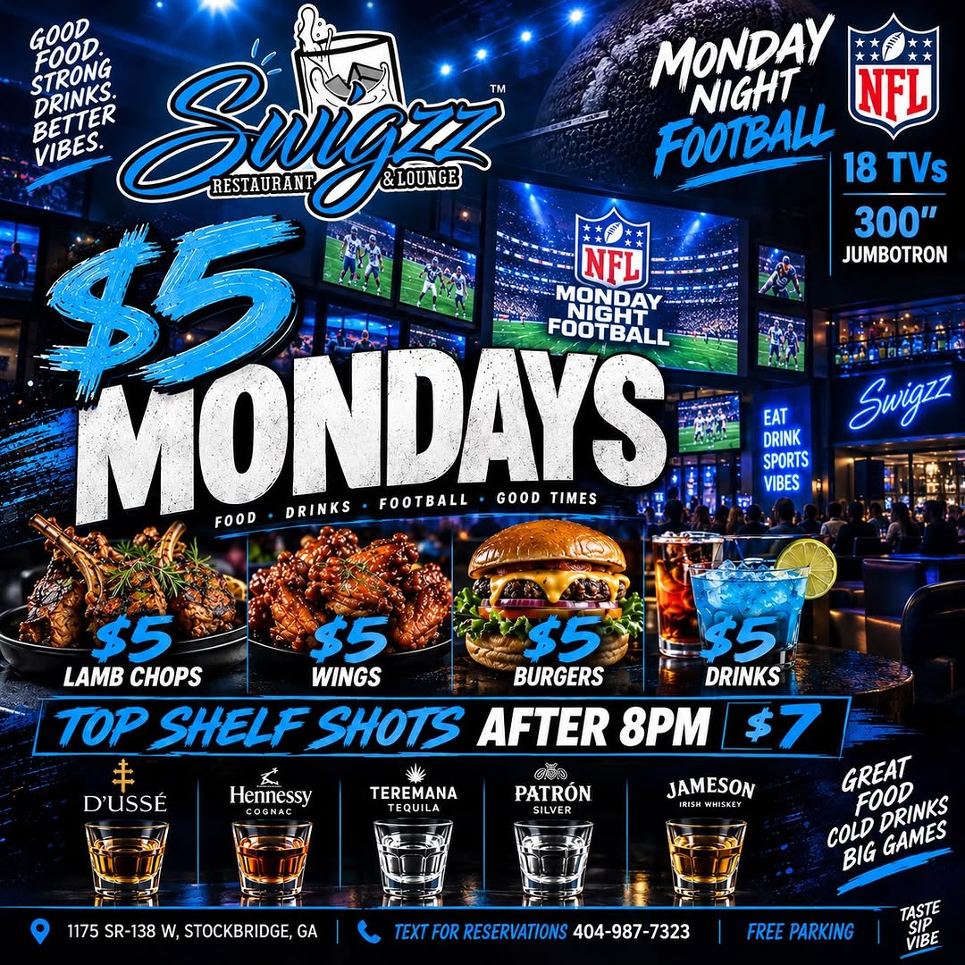 Monday Night Football at Swigzz