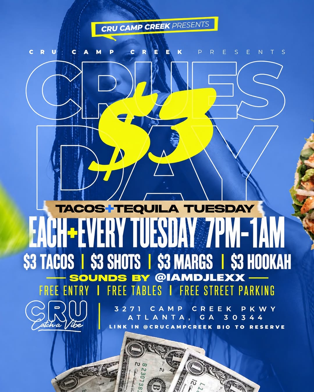 $3 Day at Cru Camp Creek