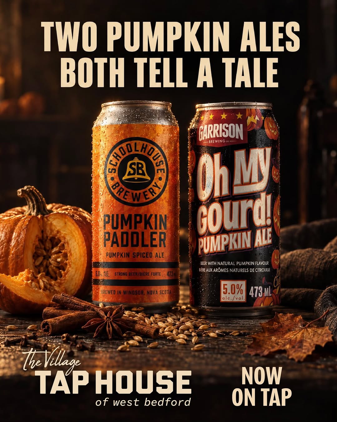 Pumpkin Ale Tasting at The Village