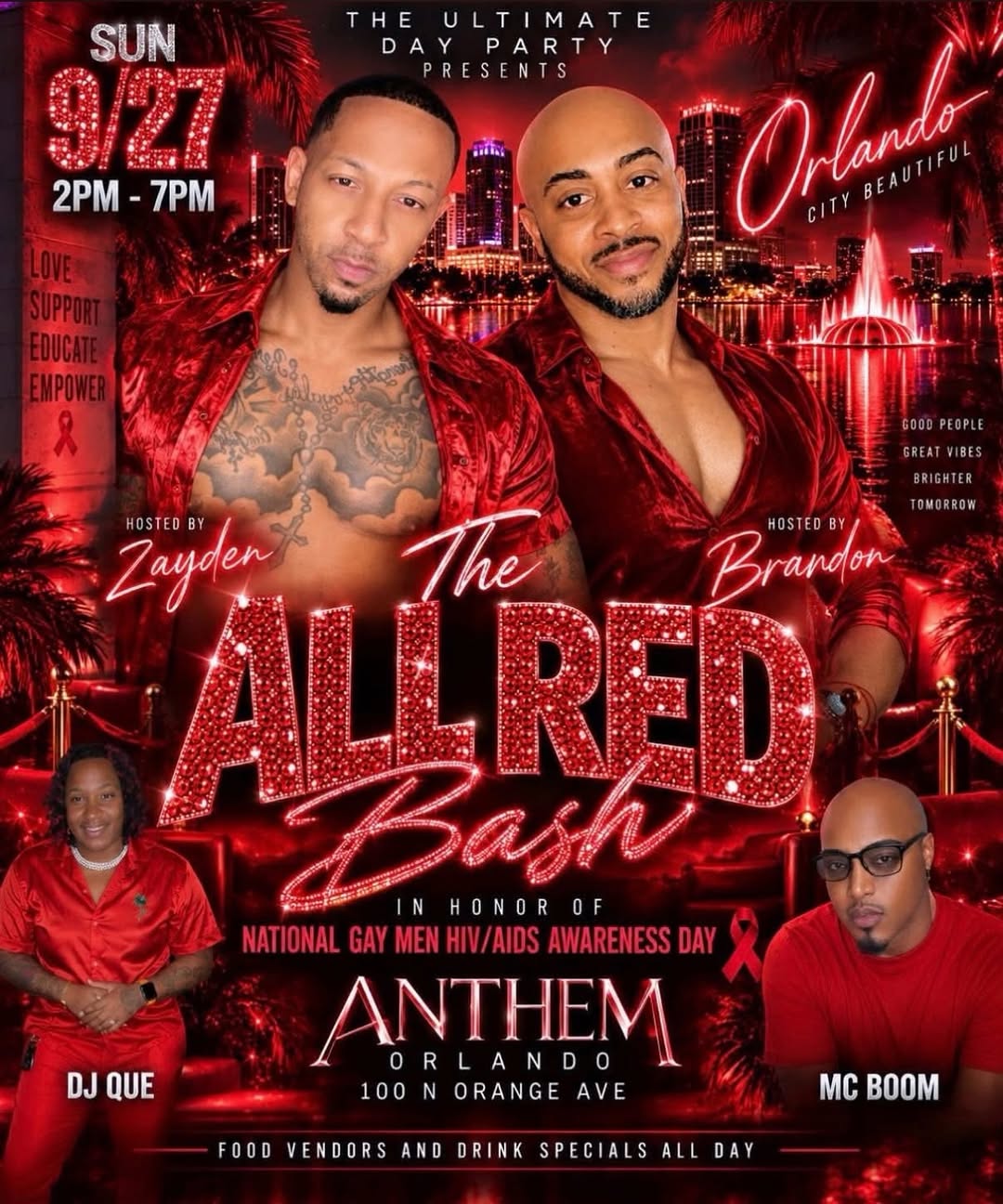 The All Red Bash - The Ultimate Day Party