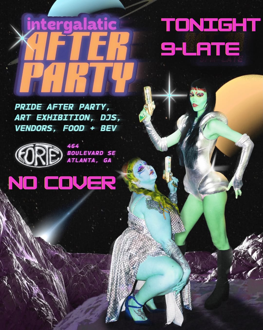 Aliens in Atlanta Costume Party