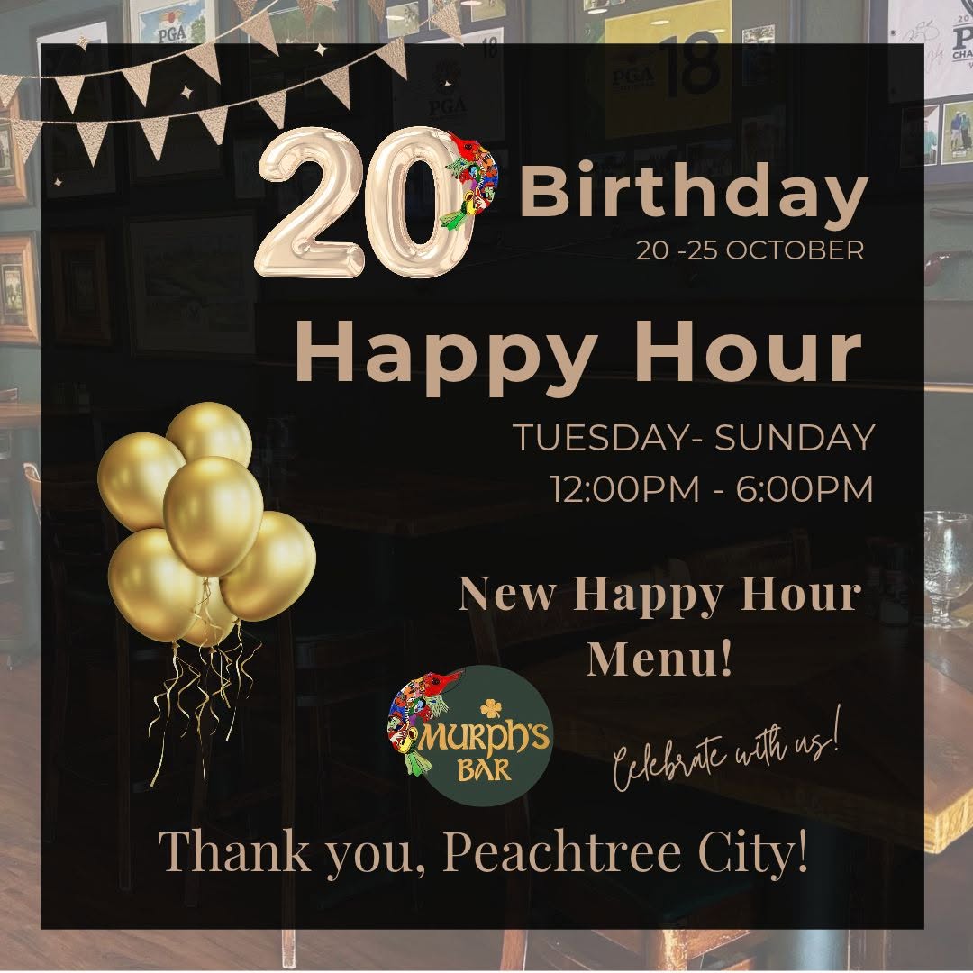 20th Anniversary Celebration & Happy Hour