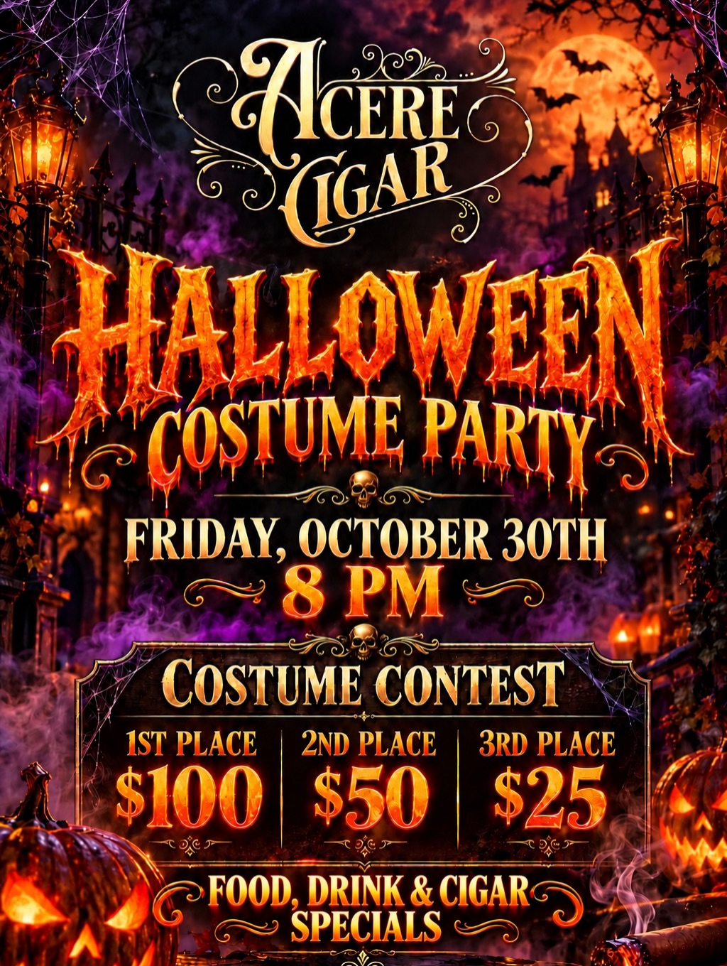 Acer Cigar Annual Halloween Extravaganza