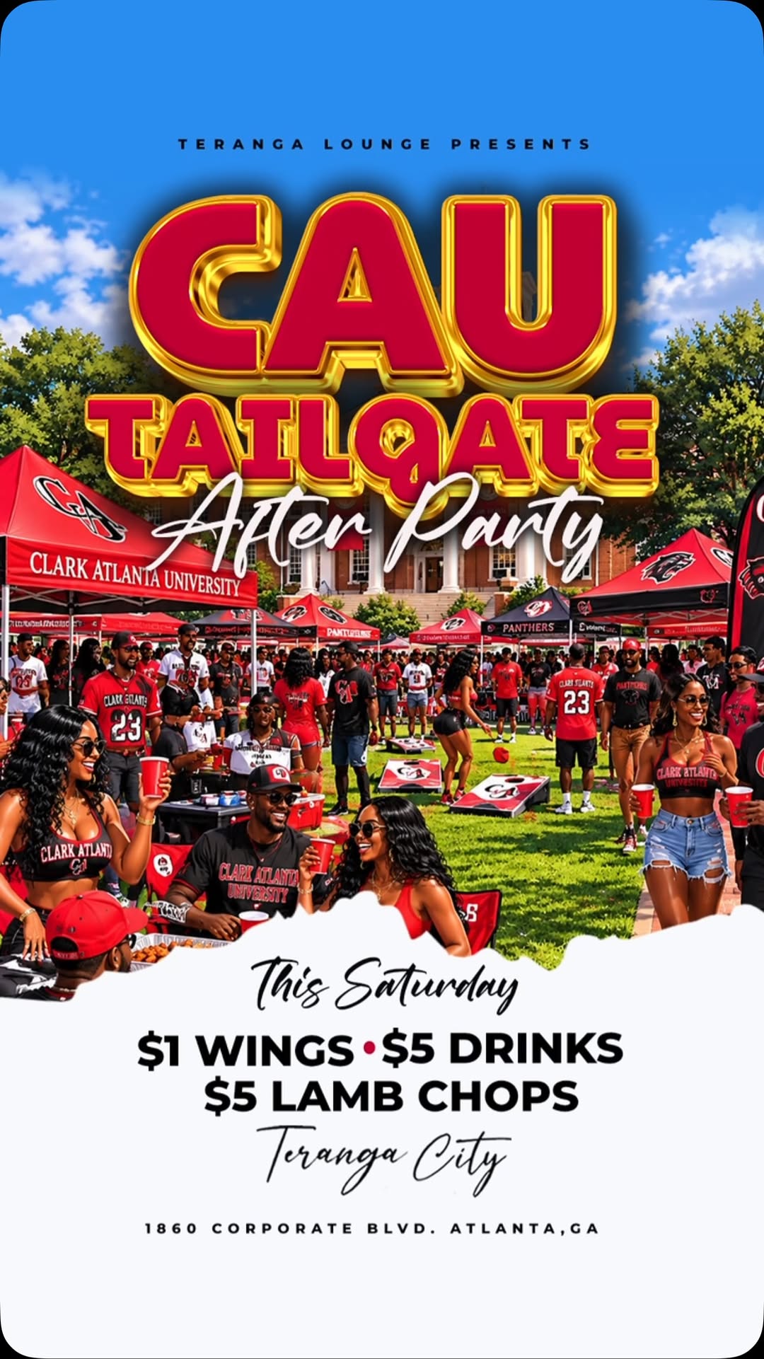 Teranga ATL Happy Hour – CAU, We Outside!